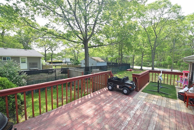 1330 William Floyd Pkwy, Shirley, NY 11967 - view of wooden terrace