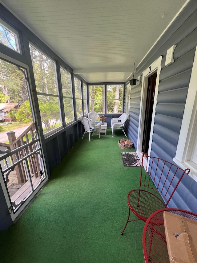 23 N Seminole Trl, Bethel, NY 12778 - view of sunroom