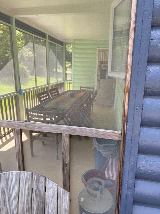23 N Seminole Trl, Bethel, NY 12778 - sunroom / solarium featuring plenty of natural light and outdoor dining space