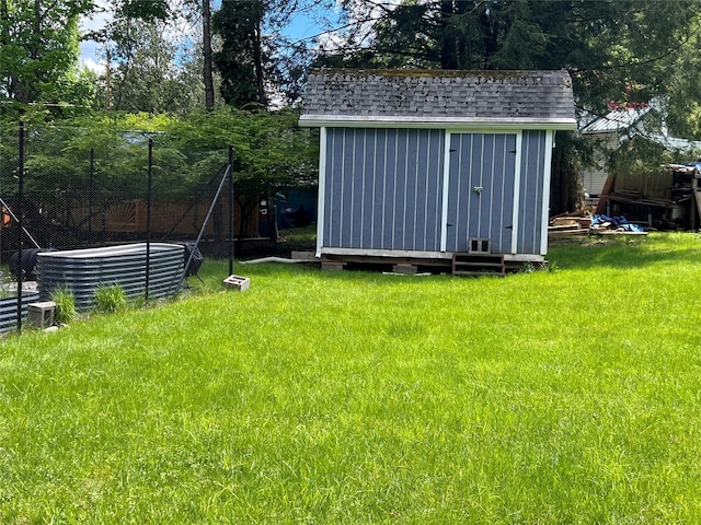 23 N Seminole Trl, Bethel, NY 12778 - view of yard featuring a shed