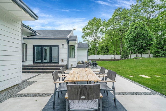 57 Varsity Blvd, East Setauket, NY 11733 - view of patio / terrace featuring outdoor dining area