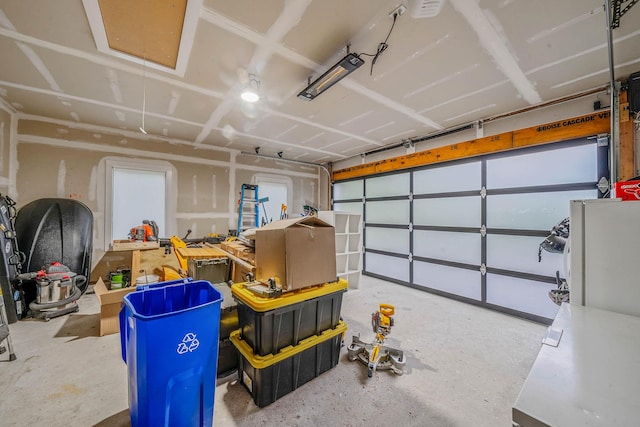 57 Varsity Blvd, East Setauket, NY 11733 - garage with freestanding refrigerator
