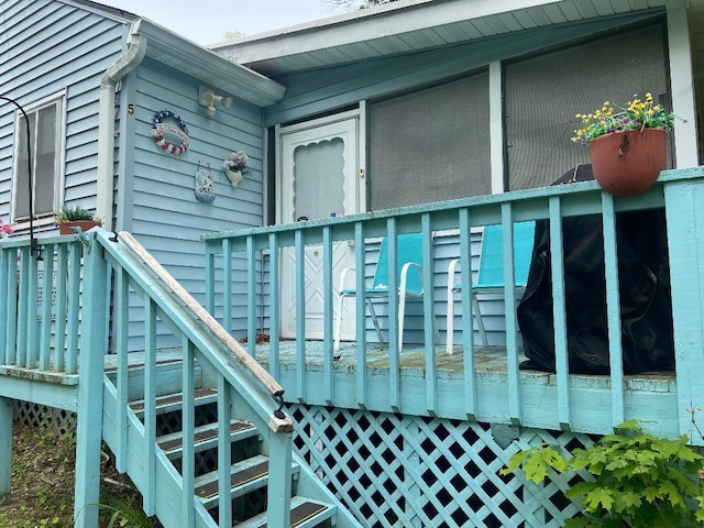 191 Sylvan Lake Rd Unit 5, Hopewell Junction, NY 12533 - entrance to property featuring a deck