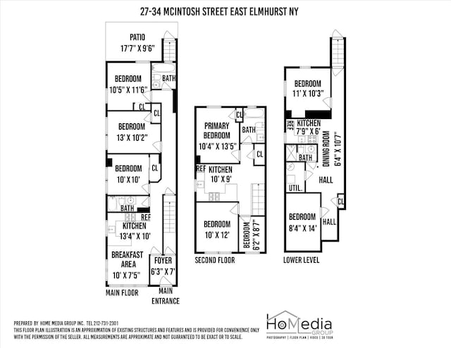 27-34 Mcintosh St, East Elmhurst, NY 11369 - home floor plan