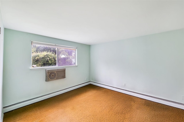 65 Cedar Ct, Copiague, NY 11726 - empty room with a baseboard radiator and a baseboard heating unit