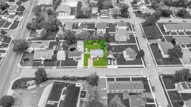 65 Cedar Ct, Copiague, NY 11726 - aerial perspective of suburban area