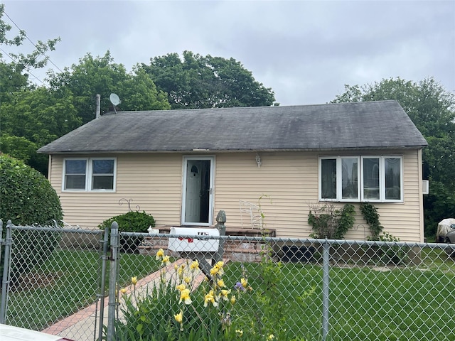 447 Albany Ave, Amityville, NY 11701 - view of front of home with a shingled roof