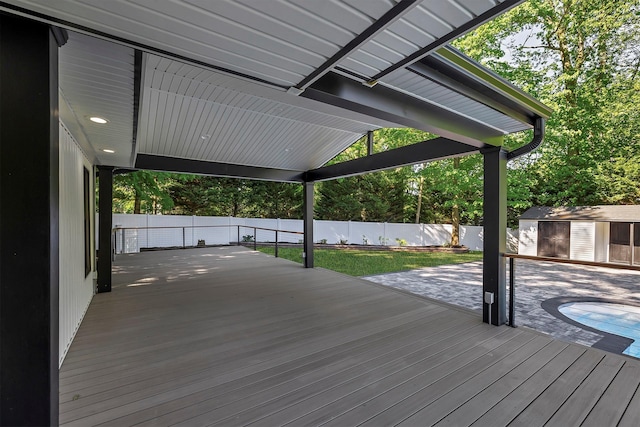 38 Cottontail Rd, Melville, NY 11747 - view of wooden terrace