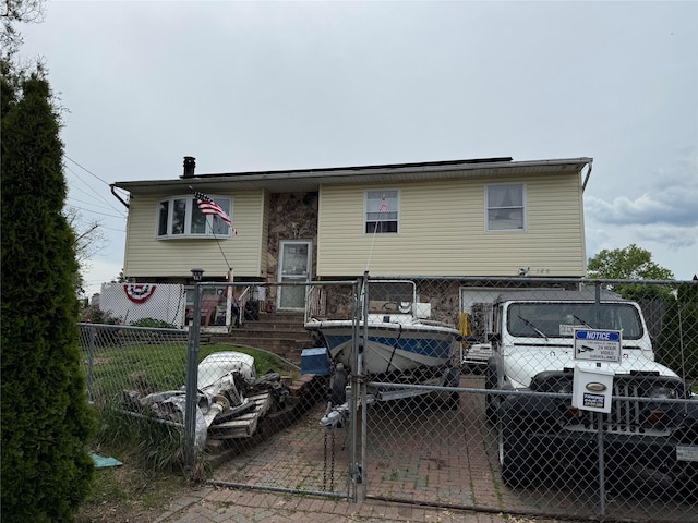 328 Brentwood Pkwy, Brentwood, NY 11717 - back of property featuring a gate