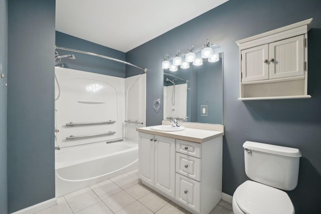 200 Woodcrest Ln Unit 202, Mount Kisco, NY 10549 - full bath featuring tile patterned floors, vanity, shower / tub combo, and toilet