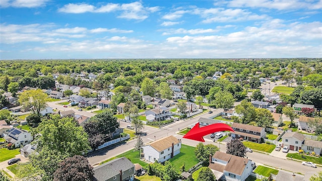 71 Cinnamon St, Central Islip, NY 11722 - aerial perspective of suburban area