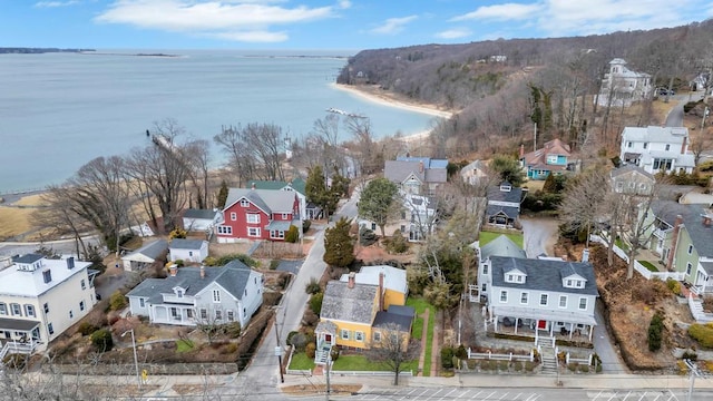 201 E Broadway Prt, Jefferson, NY 11777 - aerial perspective of suburban area with a nearby body of water