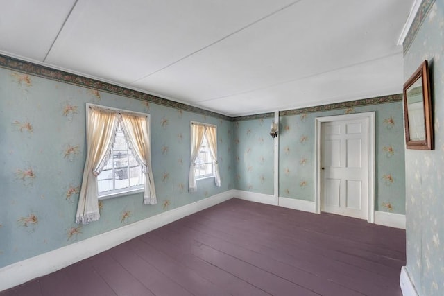 201 E Broadway Prt, Jefferson, NY 11777 - spare room featuring hardwood / wood-style floors and a baseboard radiator