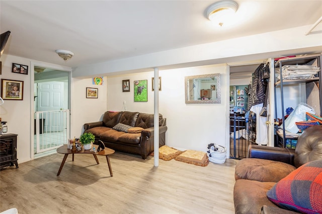 55 Nassau Ave, Glen Cove, NY 11542 - living area with wood finished floors