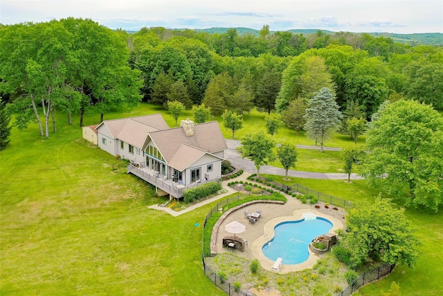129 Clinton Corners Rd, Salt Point, NY 12578 - view of subject property with a pool