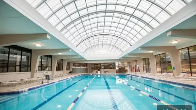 ONE Bay Club Dr Unit 18S, Bayside, NY 11360 - view of indoor pool