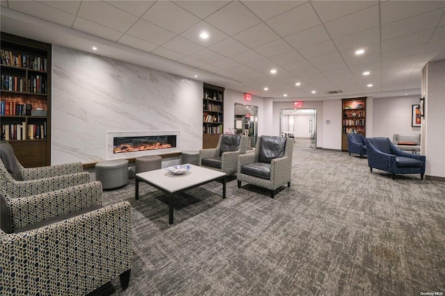 ONE Bay Club Dr Unit 18S, Bayside, NY 11360 - building lobby with recessed lighting