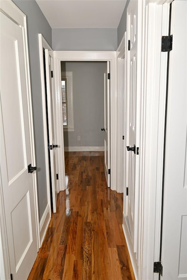 200-13 116th Ave, Saint Albans, NY 11412 - hallway featuring wood finished floors and baseboards