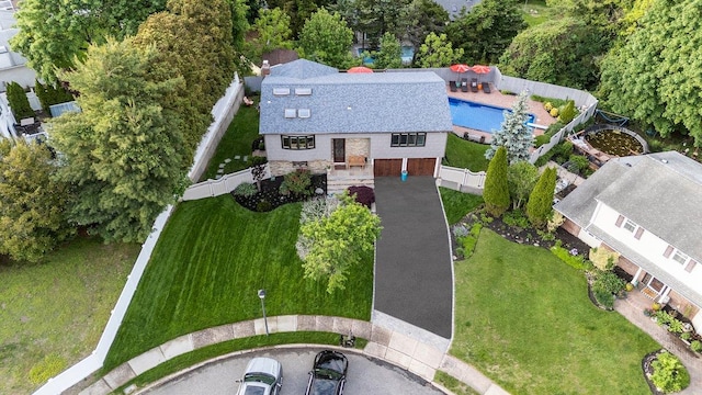 3 Knight Ln, Kings Park, NY 11754 - view of subject property with a pool