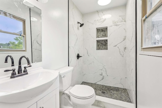 83 Scott Dr, Wappingers Falls, NY 12590 - full bathroom with a marble finish shower and vanity