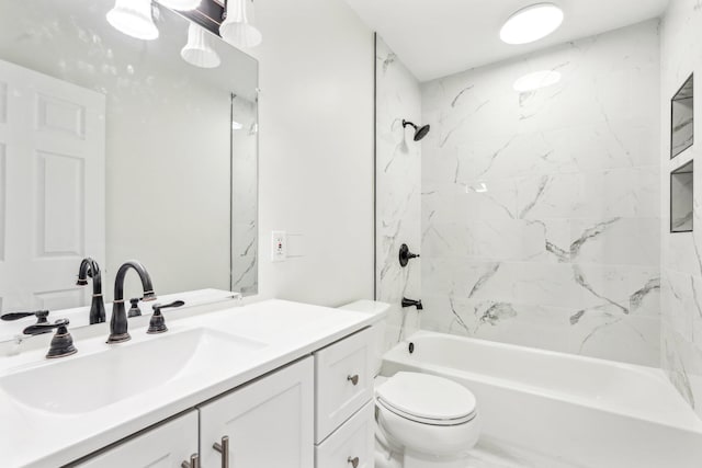 83 Scott Dr, Wappingers Falls, NY 12590 - bathroom featuring vanity and bathtub / shower combination