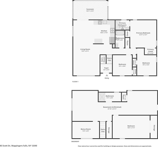 83 Scott Dr, Wappingers Falls, NY 12590 - view of home floor plan