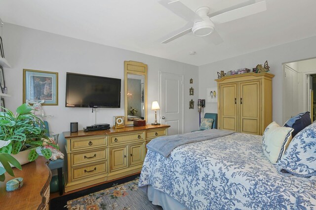 135-5 S Highland Ave Unit D4, Ossining, NY 10562 - bedroom with carpet flooring and ceiling fan