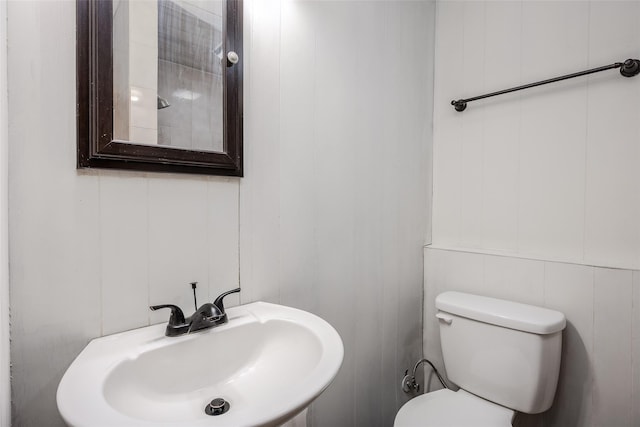 112 Middle Island Blvd, Middle Island, NY 11953 - half bath featuring a sink and toilet