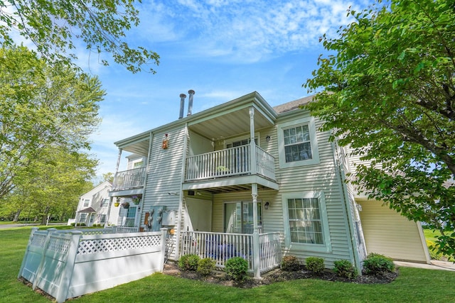 120 Fairview Cir Unit 120, Middle Island, NY 11953 - view of side of home with a balcony