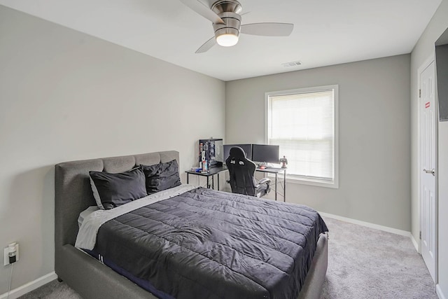 120 Fairview Cir Unit 120, Middle Island, NY 11953 - bedroom featuring carpet, baseboards, and a ceiling fan