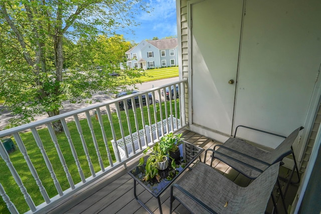 120 Fairview Cir Unit 120, Middle Island, NY 11953 - balcony featuring a residential view