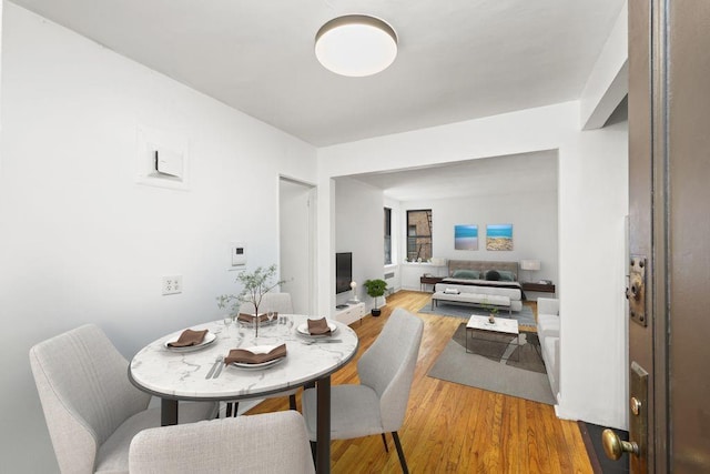 15 Oliver St Unit 3C, Brooklyn, NY 11209 - dining space with light wood finished floors