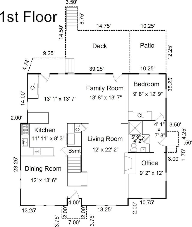 755 Webster Ave, New Rochelle, NY 10804 - room layout