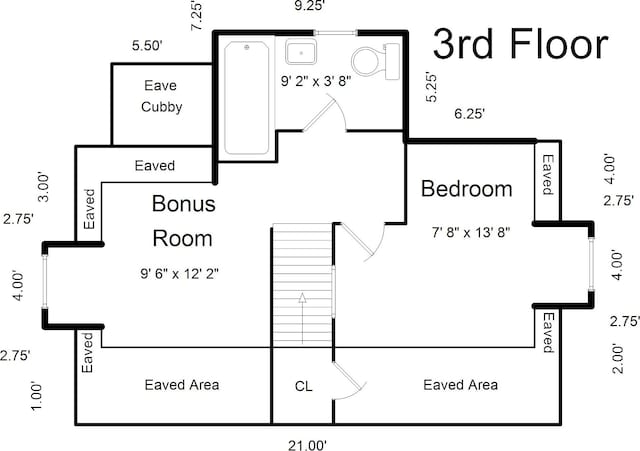 755 Webster Ave, New Rochelle, NY 10804 - floor plan / room layout
