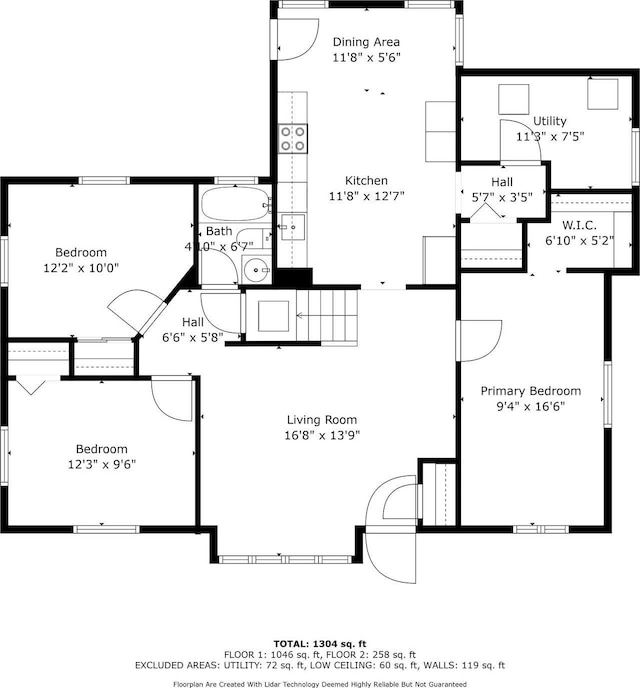 2287 7th St, East Meadow, NY 11554 - floor plan / room layout