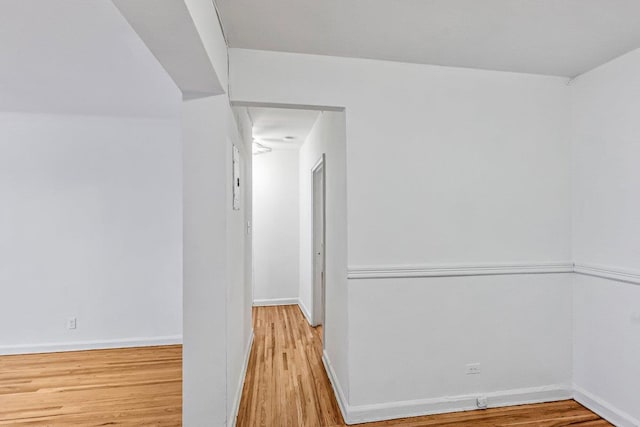 123-35 82nd Rd Unit 4H, Kew Gardens, NY 11415 - hall with wood finished floors and baseboards