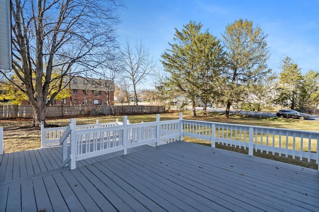 945 Homestead Ave, Maybrook, NY 12543 - view of wooden deck