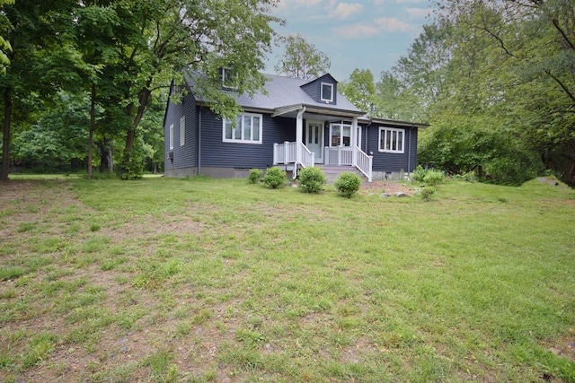 3454 State Route 208, Campbell Hall, NY 10916 - view of front of home featuring covered porch and a front lawn