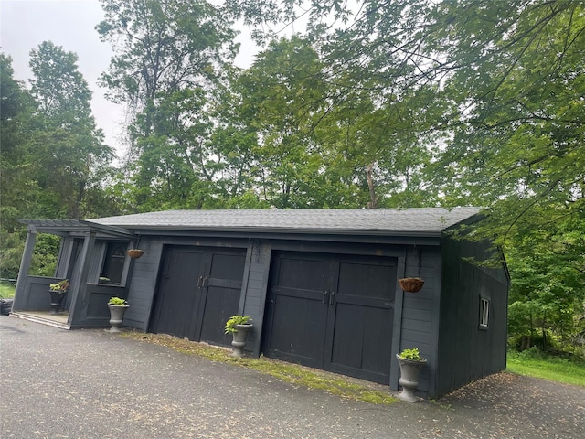 3454 State Route 208, Campbell Hall, NY 10916 - garage with a storage shed