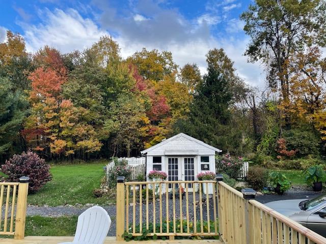 3454 State Route 208, Campbell Hall, NY 10916 - view of outbuilding with french doors