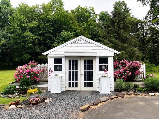 3454 State Route 208, Campbell Hall, NY 10916 - view of outdoor structure with french doors