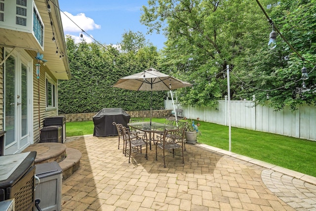 114 Longview Ave, White Plains, NY 10605 - view of patio / terrace featuring grilling area and outdoor dining area