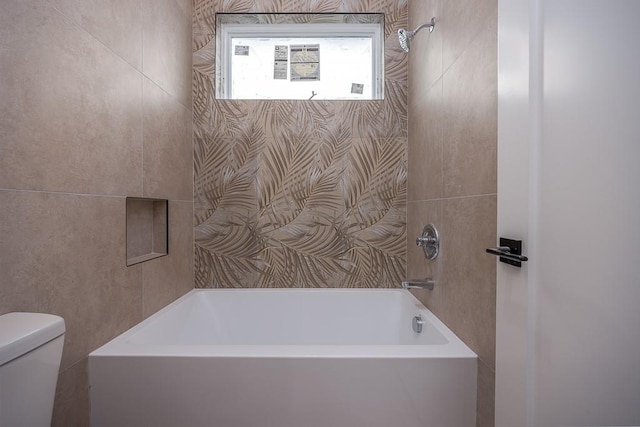 15 Old Nyack Tpke Unit 201, Monsey, NY 10952 - full bathroom with toilet and bathing tub / shower combination