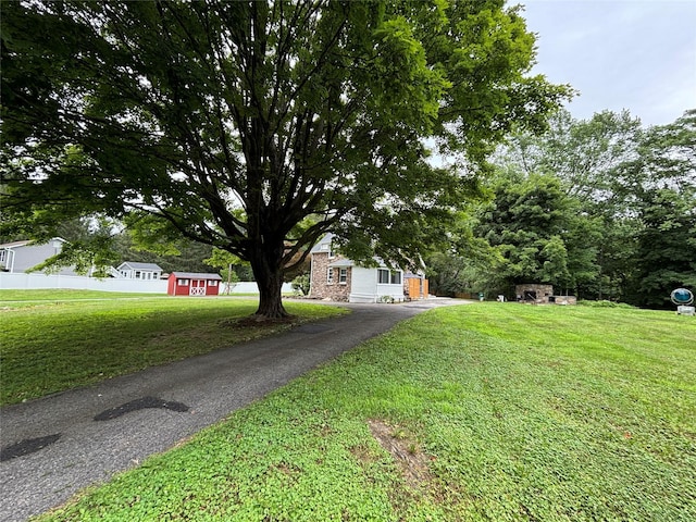 147 Lime Ridge Rd, Poughquag, NY 12570 - obstructed view of property featuring a front lawn