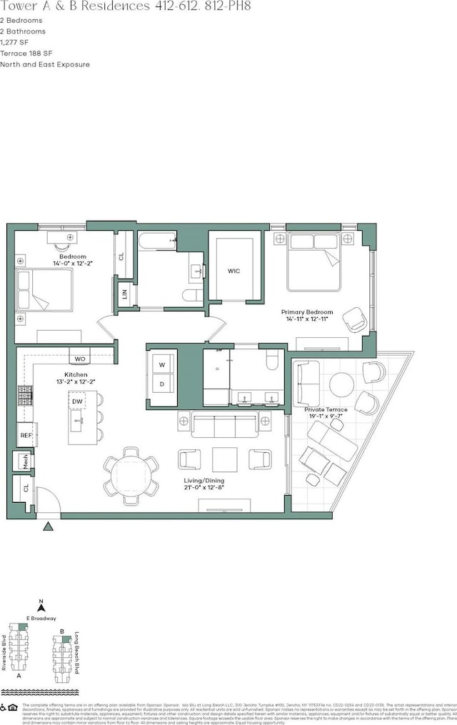 100 Boardwalk Unit 812A, Long Beach, NY 11561 - photo 38