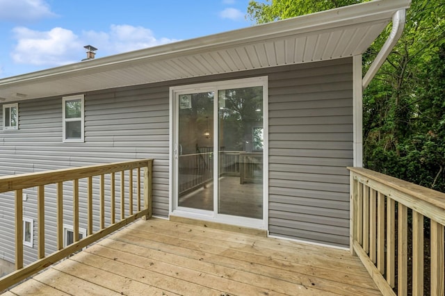 23 Tower St, Huntington Station, NY 11746 - view of wooden deck