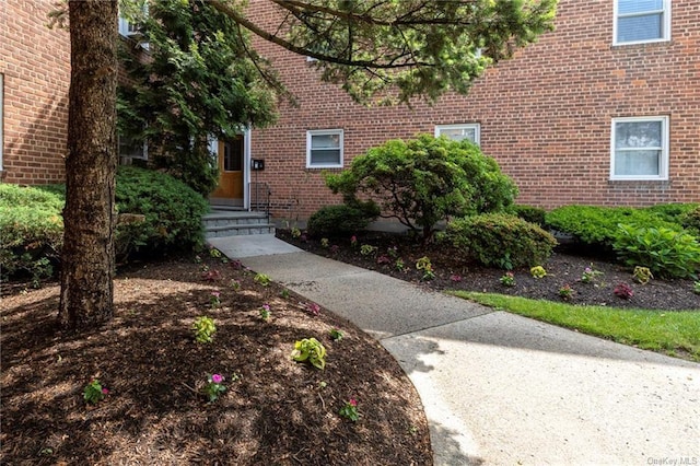330 S Broadway Unit E2, Tarrytown, NY 10591 - property entrance featuring brick siding