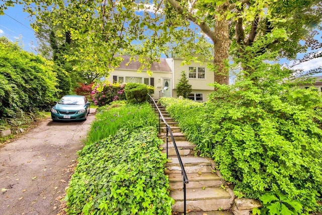 61 Kincaid Dr, Yonkers, NY 10710 - tri-level home featuring stairs and driveway