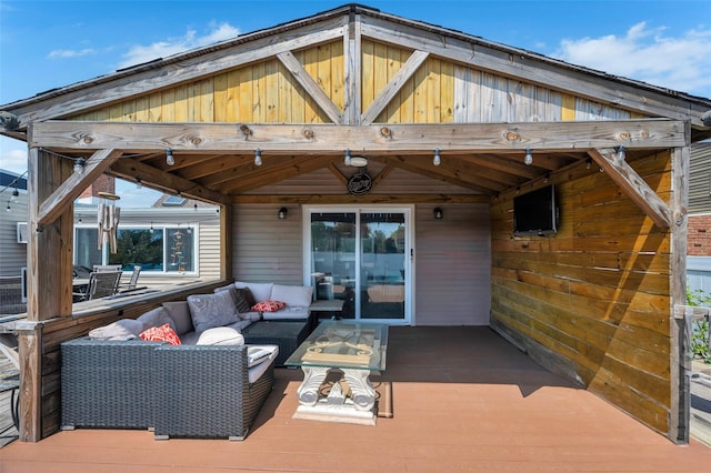 24 Raynor St, West Babylon, NY 11704 - view of patio / terrace with an outdoor living space