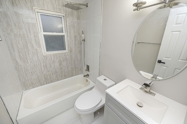 12 Barberry Ln, Middle Island, NY 11953 - full bathroom with shower / washtub combination, vanity, and toilet